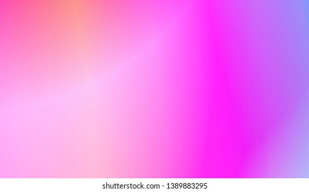 Sweet Multicolor Blurred Background. For Your Bright Website Pattern, Banner Header. Vector Illustration