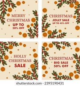 sweet orange cute template set