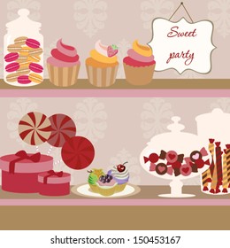Sweet party card