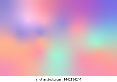 Sweet pastel gradient vector background. Abstract blurred wallpaper texture.Template for website design and social media advertising.