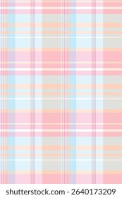 Sweet pastel plaid pattern. Ideal for textile design, scrapbooking, websites, and social media.  Soft colors evoke feelings of calm and gentleness.  Perfect for feminine or babyrelated projects.