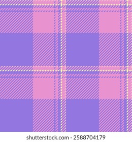 Sweet pastel plaid pattern in purple and pink hues.  Ideal for textile design, fashion, scrapbooking, or website backgrounds.