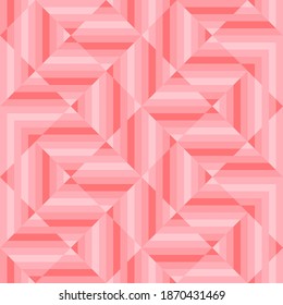 Sweet pastel seamless pattern design of strips in diamond shapes. Suitable for wrapping paper, wallpaper, fabric and etc.