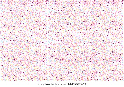Sweet pastel triangle vector background. Abstract illustration wallpaper texture. Template for website design.