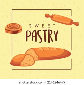 bollería dulce con pan