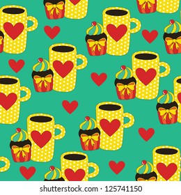 sweet pattern design.vector illustration
