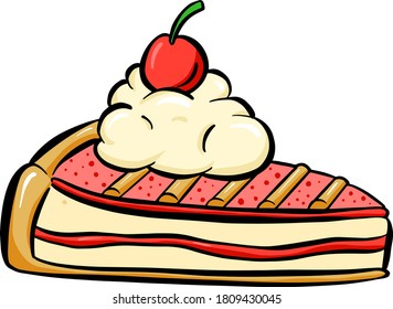 Sweet Pie Fairy Cup Cake Cartoon Vector Fun Design