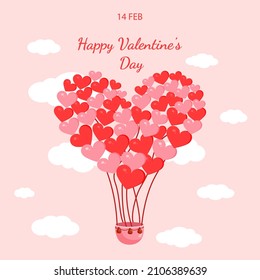 Sweet pink cupcake with hearts. Vector illustration of cupcake icon for postcard, textile, decor, poster, banner. Greeting card for Valentine's Day and other holidays.
