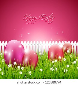 Sweet pink Easter background