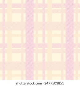 Patrón de cuadros rosa dulce. Vector sin costuras de color pastel. Patrón clásico a cuadros. Diseño simple de gingham para el mantel de picnic, falda, franela, pañuelo, manta, sábana, bufanda, camisa, impresión, papel.