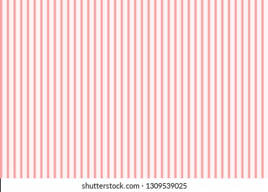 Sweet pink vertical stripe pattern seamless abstract background vector design.