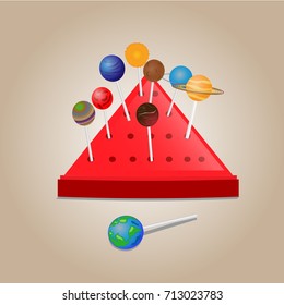 Sweet planetarium