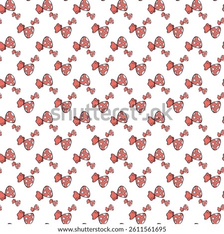 Sweet Pleasures Seamless Vector Pattern Design