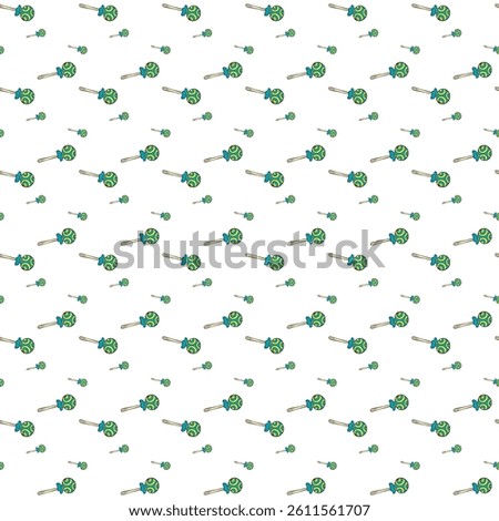 Sweet Pleasures Seamless Vector Pattern Design