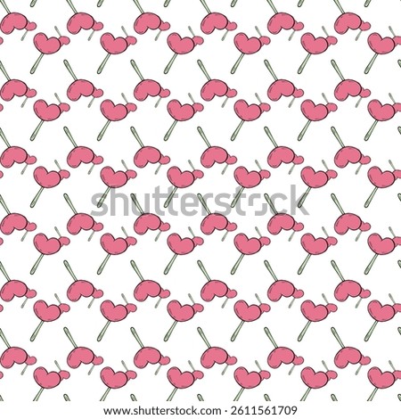 Sweet Pleasures Seamless Vector Pattern Design