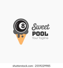 Sweet Pool Logo Design Template. Good for Business, Agency, Community and Organization.