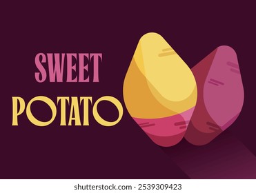 sweet potato food vegetable root violet winter autumn