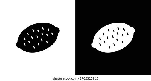 Icono de batata, estilo plano simple. para diseños ui o ux