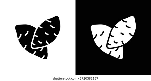 Icono de batata elemento de diseño de Vector Vector eps 10