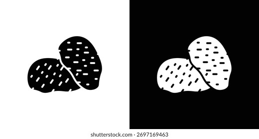 Icono de batata - Vector. Estilo de diseño plano eps 10