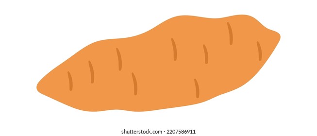 Sweet potato icon. Vector illustration