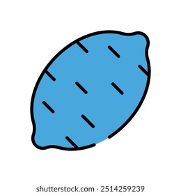 Icono de batata Vector ilustración de stock