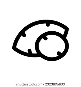 sweet potato icon for your website design, logo, app, UI.