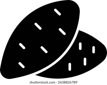 Sweet Potato vector icon. Can be used for printing, mobile and web applications.