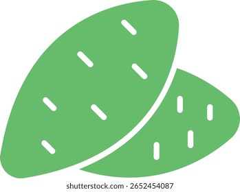Icono de Vector de batata. Se puede utilizar para aplicaciones de impresión, móviles y de Web.