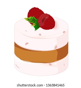 Sweet Raspberry Cake
