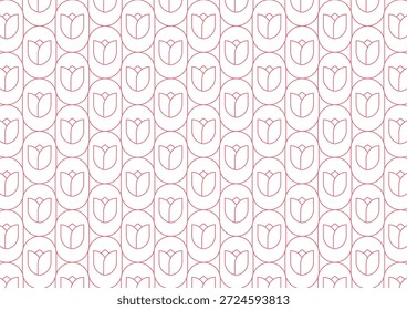 Patrón de símbolo de rosa dulce. Día de San Valentín. Fondo de pantalla del 14 de febrero.