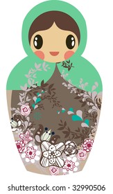 sweet Russian doll design