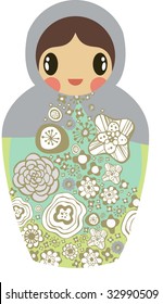sweet Russian doll design