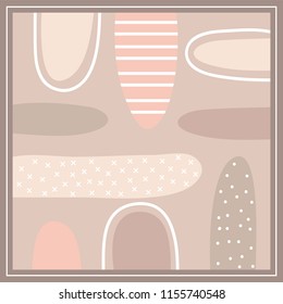 sweet scarf pattern design