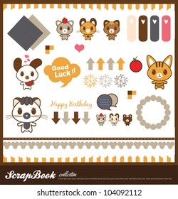 sweet scrap book design