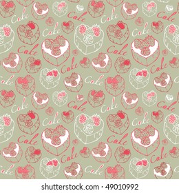 Sweet seamless pattern