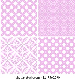 Sweet seamless patterns. Texture for fabric and paper or scrap booking.