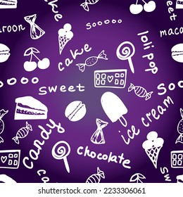 so sweet seamless vector  pattern