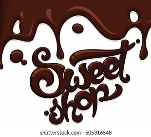 sweet shop chocolate logo