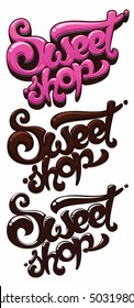 Sweet Shop Logo Set