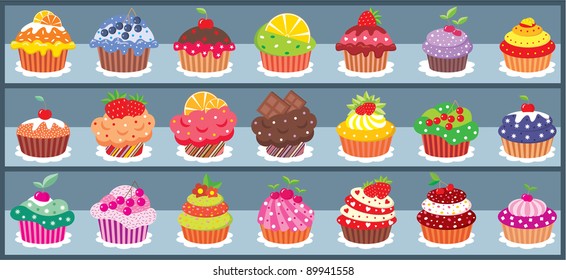 Sweet shop. vector