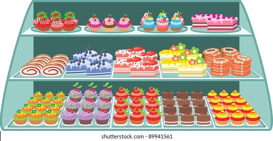 Sweet Shop. Vector