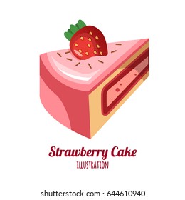 Sweet shop vector background illustration