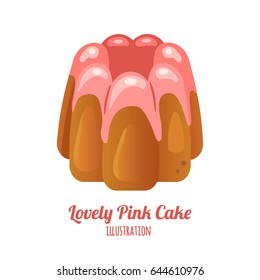Sweet shop vector background illustration