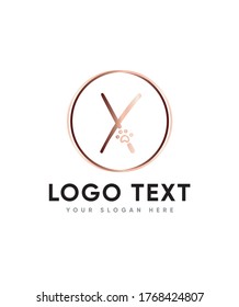 A sweet and simple display letter type X logo template, Vector logo for business and company identity 