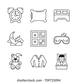 Sweet sleep icons