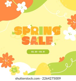 Sweet Spring Event Banner Template
