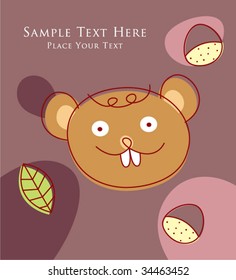 sweet squirrel card
