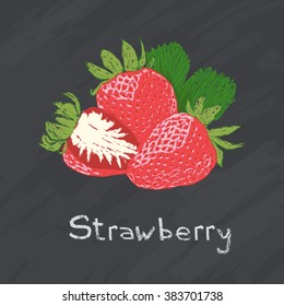 Sweet strawberries.