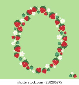 Sweet strawberries card